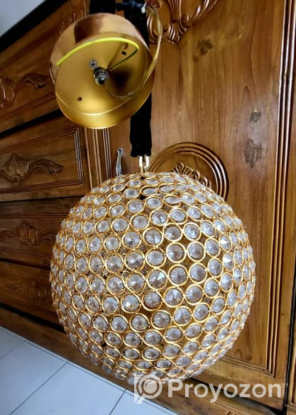 ক্রিস্টাল পাথরেরএল.ই.ডি হ্যাংঙ্গিং লাইট