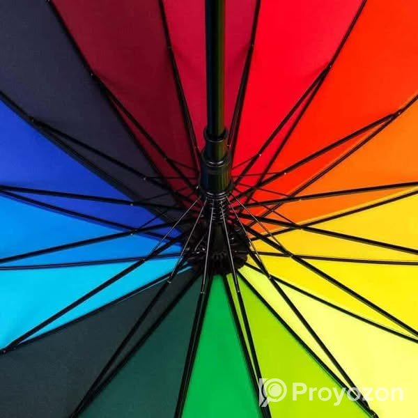 রঙিন ছাতার বিক্রি করা হবে