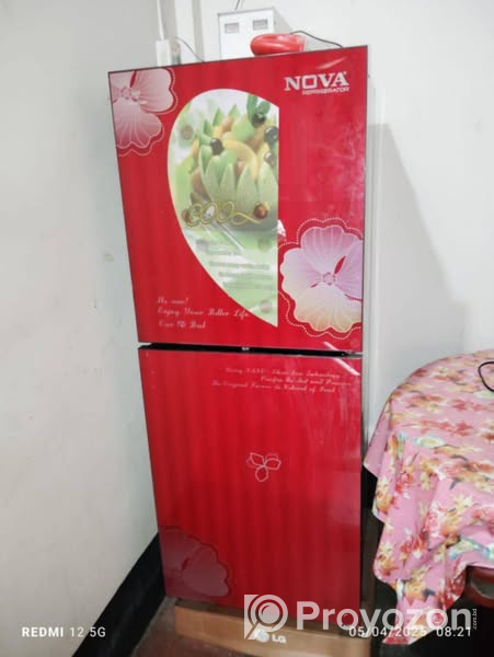 নোভা ফ্রিজ গ্লাস ডোর ২২০ লিটার বিক্রি করা হবে