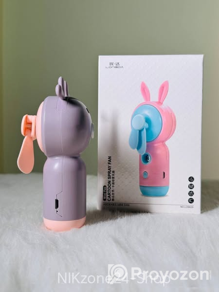 Cartoon Spray Mini Fan . For sell