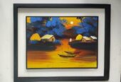 Canvases painting Sell Post