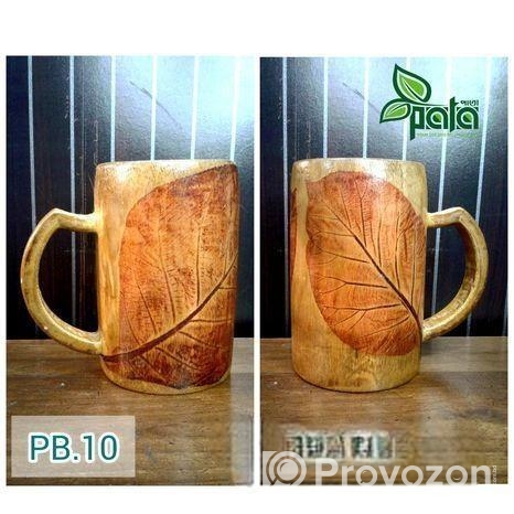 Eco Printed Bamboo Mug
