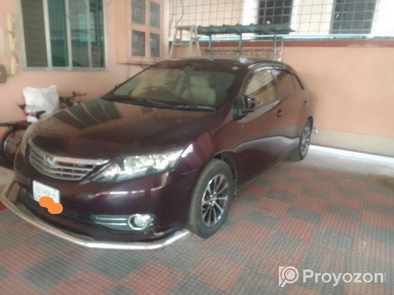 Toyota Allion push start FEX 2016