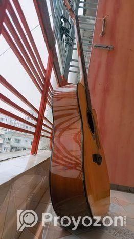 Full size professional acoustic gitar