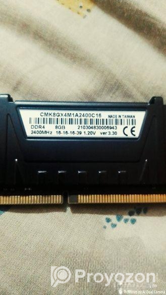 Corsair Vengeance 8gb 2400mhz lpx ddr4