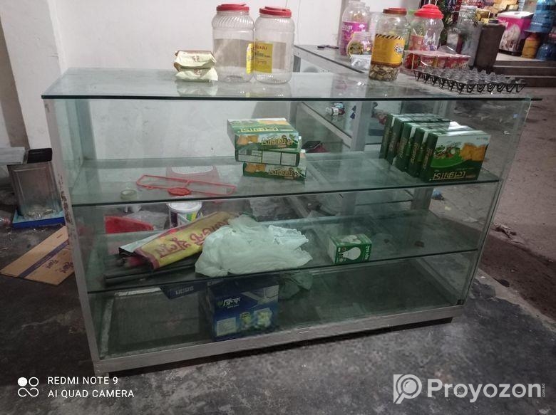 কাঁচের ডিসপ্লে কাউন্টার