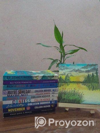 Colleen Hoover book collection