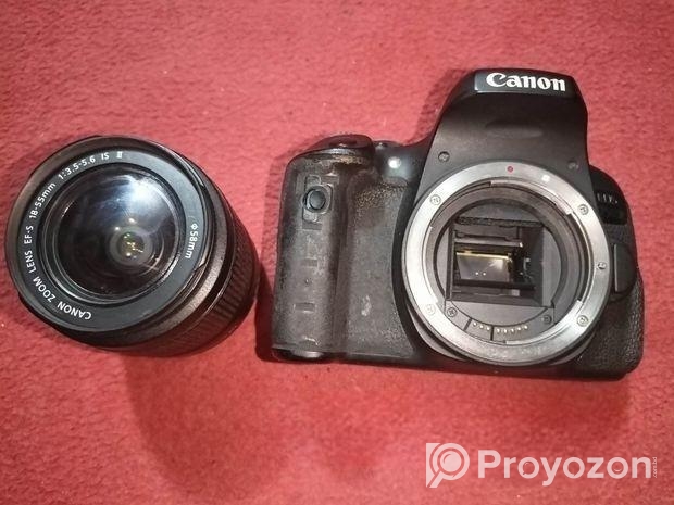 ক্যানন 750d ক্যামেরা ওয়ারলেস মাইক্রোফোনসহ