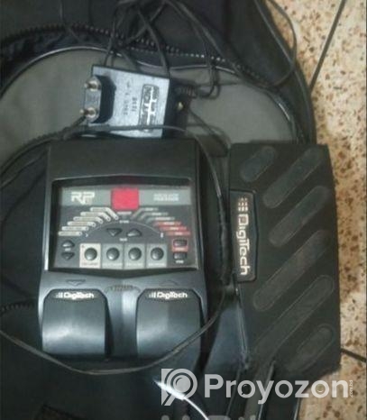 Guitar, Processor And Bag