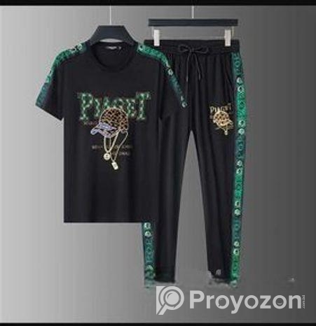 Mas T-Shirt & Full Pant Set