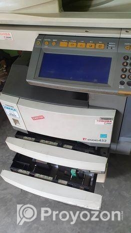 Toshiba Studio 452 Auto Duplex + ADF Running