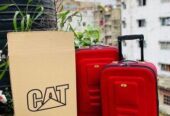 Cat ব্র্যান্ডের স্টাইলিশ রেড কালারের লাগেজ সেট