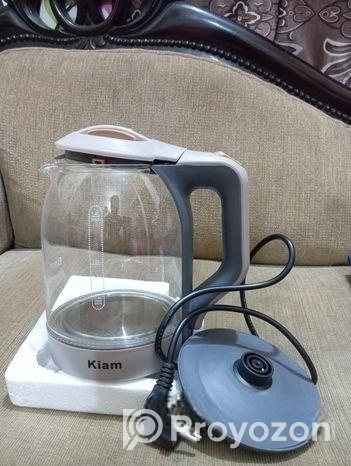 Kiam BL-002 Capacity : 1.8Ltr 360 Cordless Jug- Kettle Glass