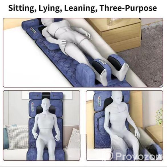 Full Body Pain Stress Relief Relax Electric Massage Mattress