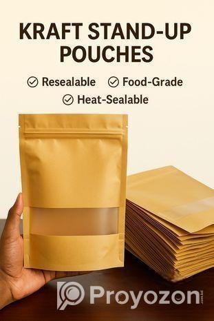 Kraft Paper Food Graded Bags