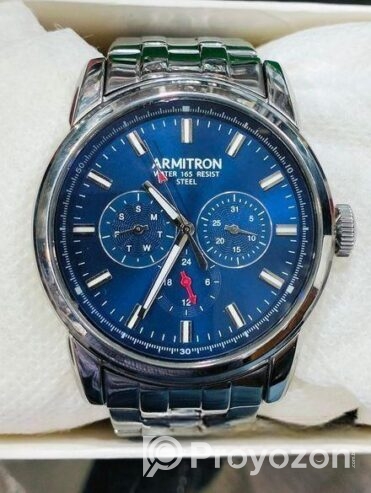Armitron Men’s Stainless Steel Bracelet Watch Japan Movt