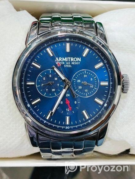 Armitron Men’s Stainless Steel Bracelet Watch Japan Movt