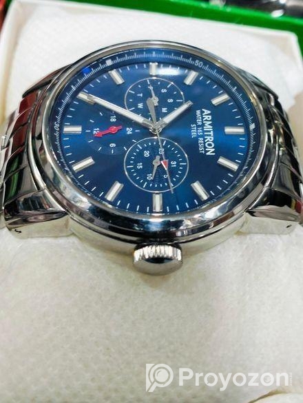 Armitron Men’s Stainless Steel Bracelet Watch Japan Movt