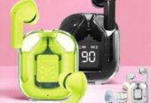 Ultra Pods Max Wireless Airbuds – Transparent