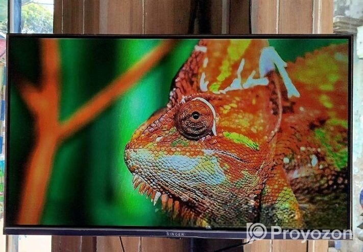 SINGER-32″ Inchi Google Borderless Voice Control TV