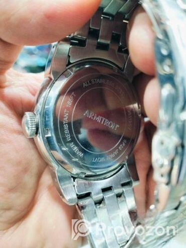 Armitron Men’s Stainless Steel Bracelet Watch Japan Movt