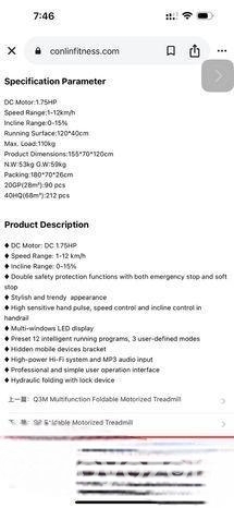 Conlin Q3 Multifunctional Intelligent Treadmill