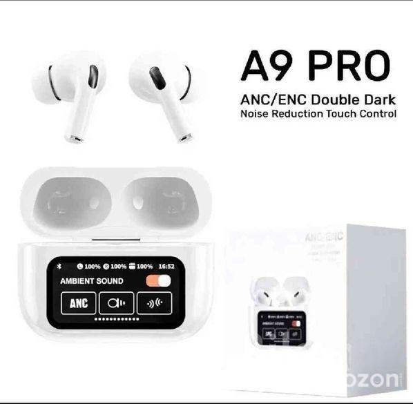 চমৎকার ডিজাইন টাচ কন্ট্রোল বক্স A9 Pro Airpods ANC-ENC Doubl