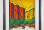 Canvases painting Sell Post