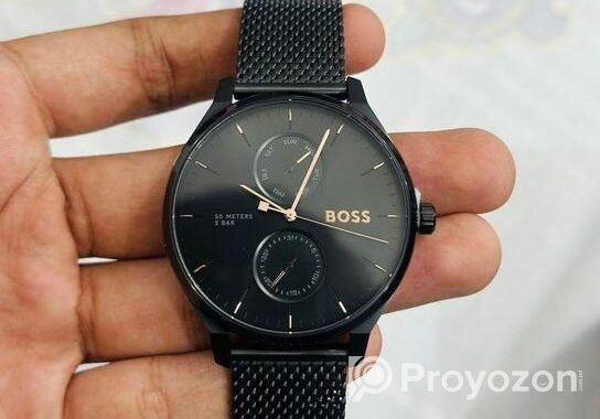 Brand New Boss watch with mesh bracelet