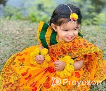Baby sready saree