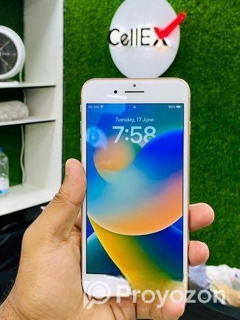 Apple iPhone 8 Plus 64gb rose gold (Used)