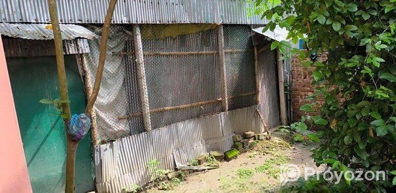 ২ ডিসিম জমি পাঁচতলা ফাউন্ডেশন সহ বিক্রি করা হবে।