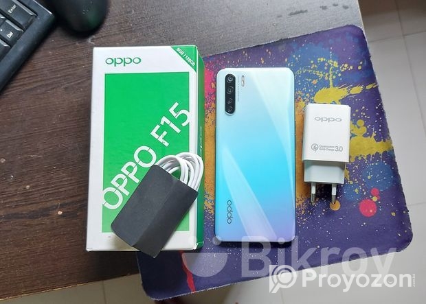 OPPO F15 ৮GB and 256GB ফ্রেশ (Used)