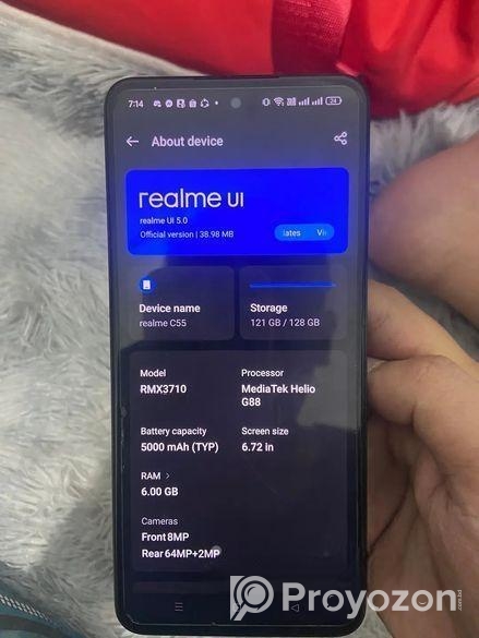 Realme C55 ` (Used)