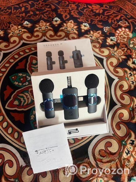 Wireless Dual Lavalier Microphone