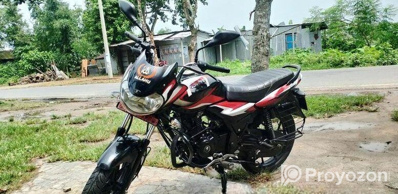 Bajaj Discover 125 Black Red