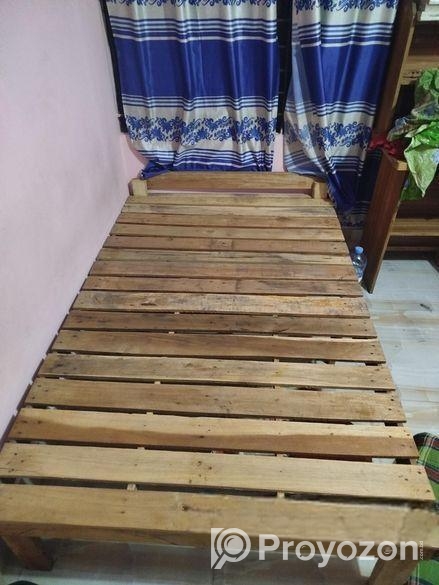 একটি পড়ার টেবিল, চেয়ার, দুইটি সেমি ডাবল খাট comboo