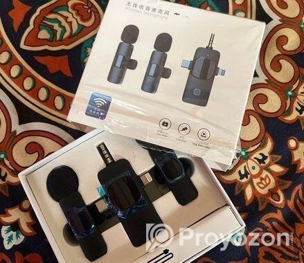 Wireless Dual Lavalier Microphone
