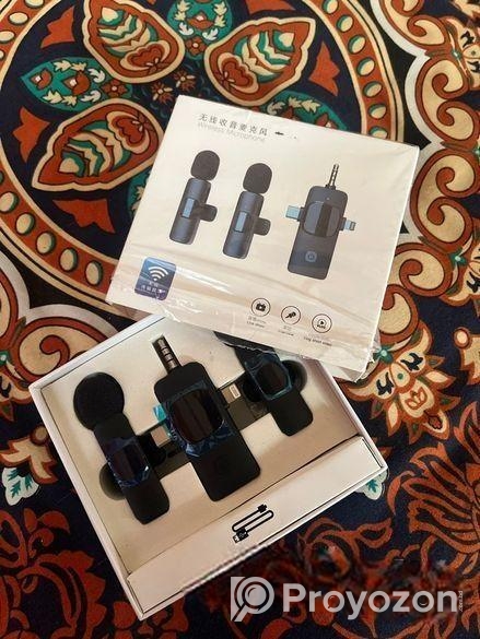 Wireless Dual Lavalier Microphone