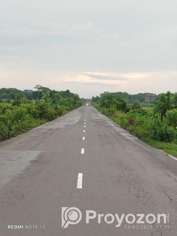 জমি বিক্রি করবো ৪০ শতাংশ ভাংগা টু বরিশাল হাইওয়ে রো