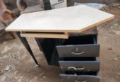 Cabinet, table, sofa combo