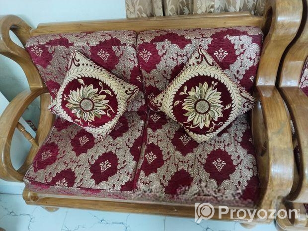 বার্মা সেগুন এর তৈরী সোফা সেট