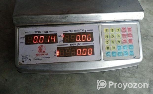 30kg RFL ওয়েট স্কেল