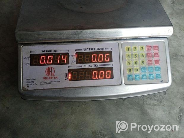 30kg RFL ওয়েট স্কেল