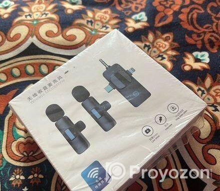 Wireless Dual Lavalier Microphone
