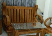 বার্মা সেগুন এর তৈরী সোফা সেট