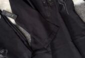 black (Thinking mask) digital printed co-ords