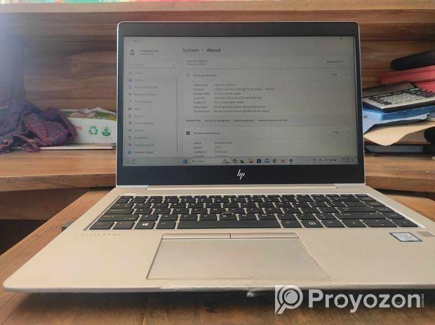 HP elitebook 840 6g i5 8th generation