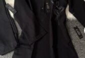 black (Thinking mask) digital printed co-ords