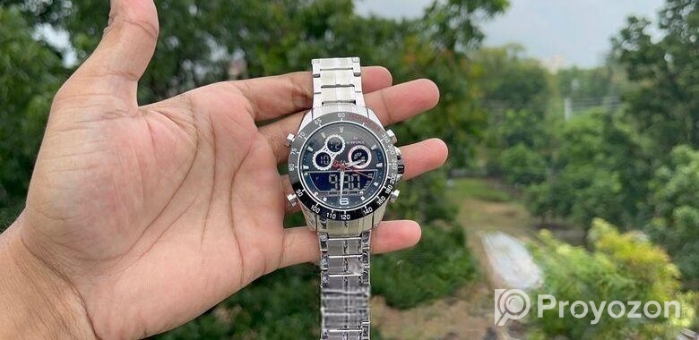 Naviforce NF9188 Silver+Black